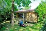 Camping Landes : Chalet Tradition en bois à louer au Camping de Moïsan